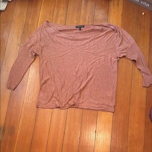 Eileen Fisher Women's Blouse in Soft Mauve